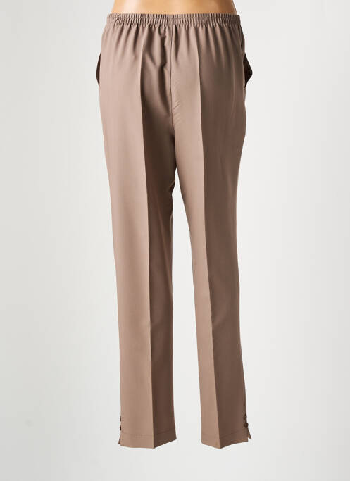 Pantalon droit marron VISION NIGHT pour femme