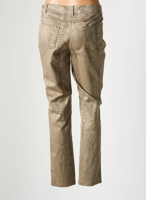 Pantalon slim beige LEBEK pour femme