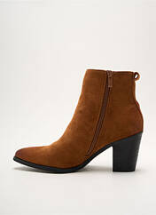 Bottines/Boots marron MOOW pour femme seconde vue