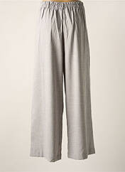 Pantalon large gris GIOYA & CO pour femme seconde vue