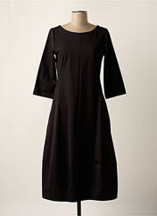 Robe mi-longue noir KESY pour femme seconde vue