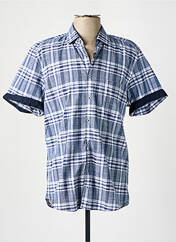 Chemise manches courtes bleu JUPITER pour homme seconde vue