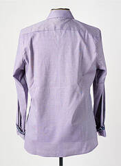 Chemise manches longues violet JUPITER pour homme seconde vue