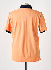 Polo orange MONTE CARLO pour homme seconde vue