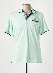 Polo vert MONTE CARLO pour homme seconde vue