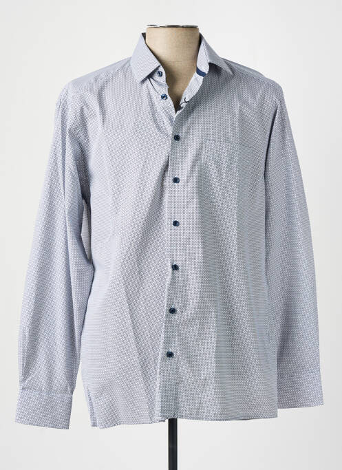 Chemise manches longues gris JUPITER pour homme