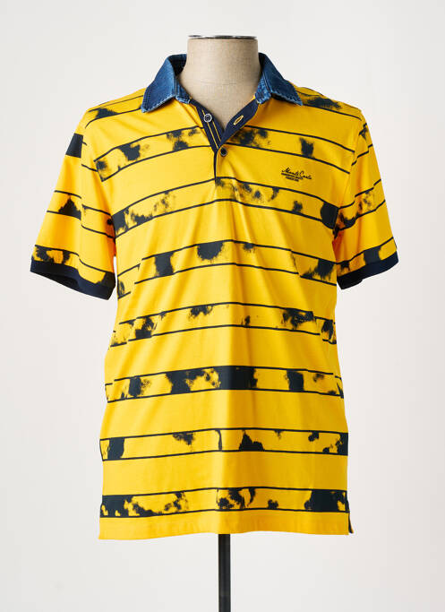 Polo jaune MONTE CARLO pour homme