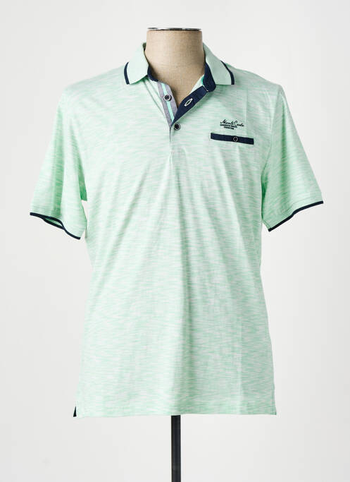 Polo vert MONTE CARLO pour homme