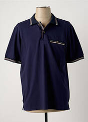 Polo bleu MONTE CARLO pour homme seconde vue