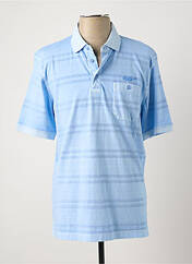 Polo bleu MONTE CARLO pour homme seconde vue