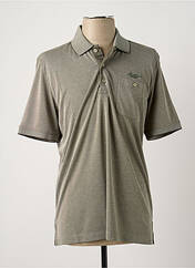 Polo vert MONTE CARLO pour homme seconde vue