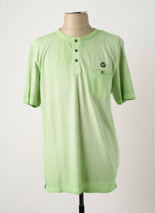 T-shirt vert MONTE CARLO pour homme