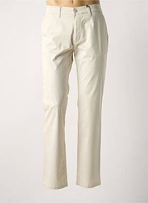 Pantalon chino beige PIONEER pour homme