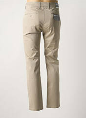 Pantalon chino beige PIONEER pour homme seconde vue