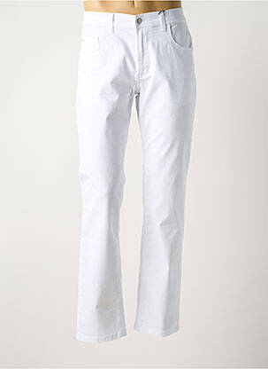 Pantalon slim blanc PIONEER pour homme