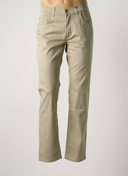 Pantalon slim beige PIONEER pour homme