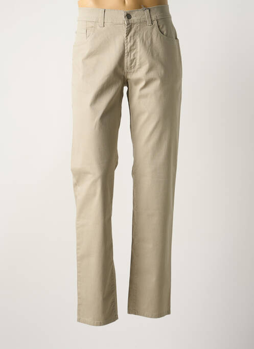 Pantalon slim beige PIONEER pour homme