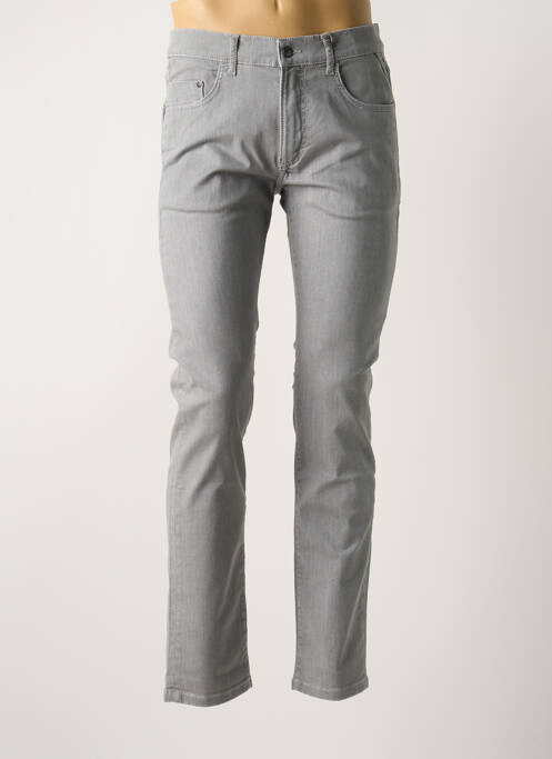 Pantalon slim gris PIONEER pour homme