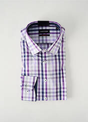 Chemise manches longues violet JUPITER pour homme seconde vue