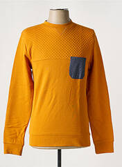 Sweat-shirt jaune JULES pour homme seconde vue