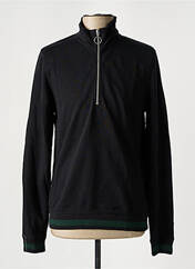 Sweat-shirt noir JACK & JONES pour homme seconde vue