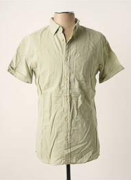 Chemise manches courtes poches vert JACK & JONES homme