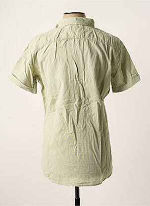 Chemise manches courtes poches vert JACK & JONES homme