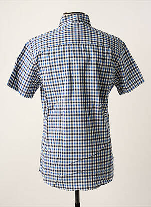 Chemise manches courtes poches bleu JACK & JONES homme
