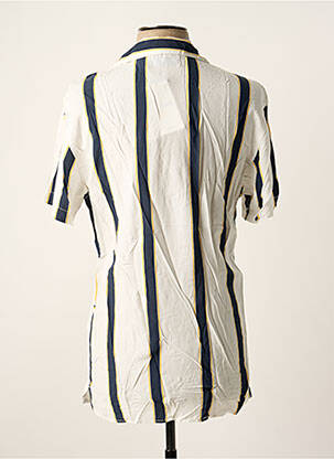 Chemise manches courtes coupe cintrée bleu JACK & JONES homme