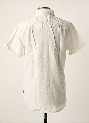 Chemise manches courtes poches beige JACK & JONES homme