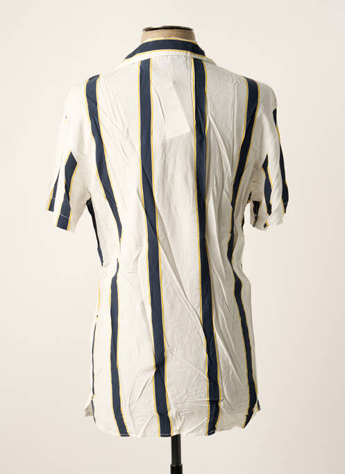 Chemise manches courtes bleu JACK & JONES pour homme