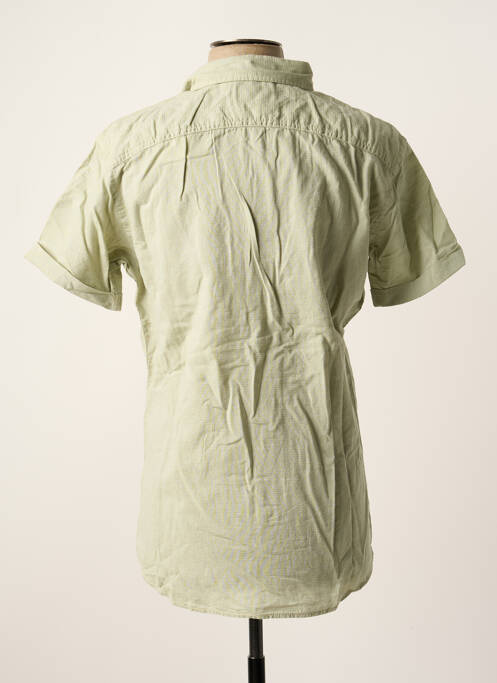 Chemise manches courtes vert JACK & JONES pour homme