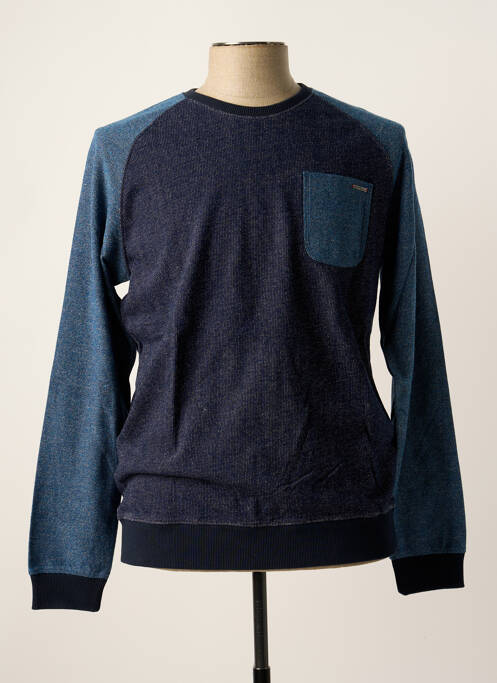 Sweat-shirt bleu KAPORAL pour homme