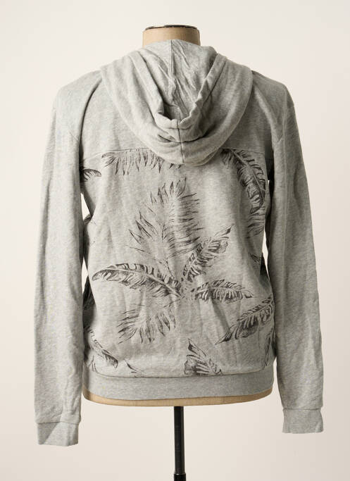 Veste casual gris QUIKSILVER pour homme