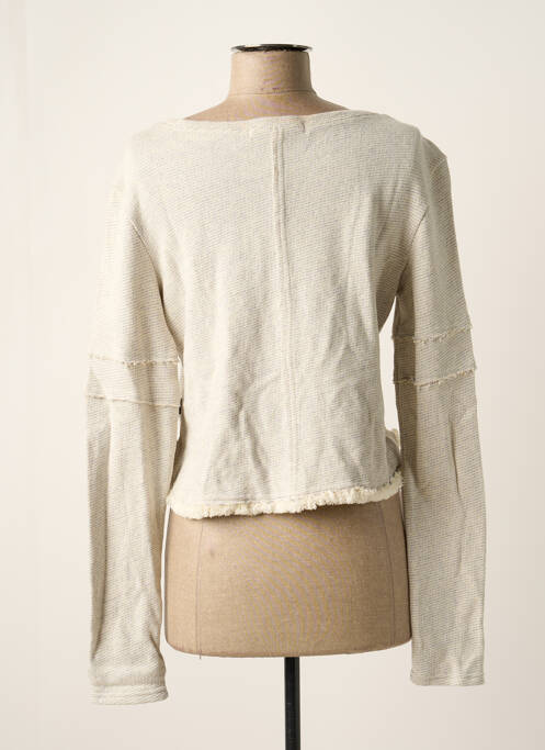 Sweat-shirt beige ROXY pour femme