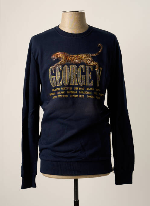 Sweat-shirt bleu AVENUE GEORGE V pour femme