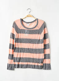 Pull resserrée sur le bas manches longues rose ROXY fille