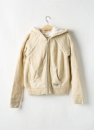 Veste casual col rond beige ROXY fille