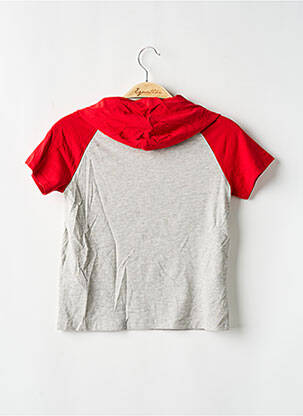 T-shirt stretch manches courtes gris GUESS garçon