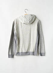 Sweat-shirt à capuche gris QUIKSILVER pour garçon seconde vue