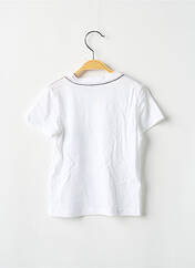 T-shirt blanc GUESS pour garçon seconde vue