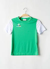 T-shirt vert LE COQ SPORTIF pour garçon seconde vue