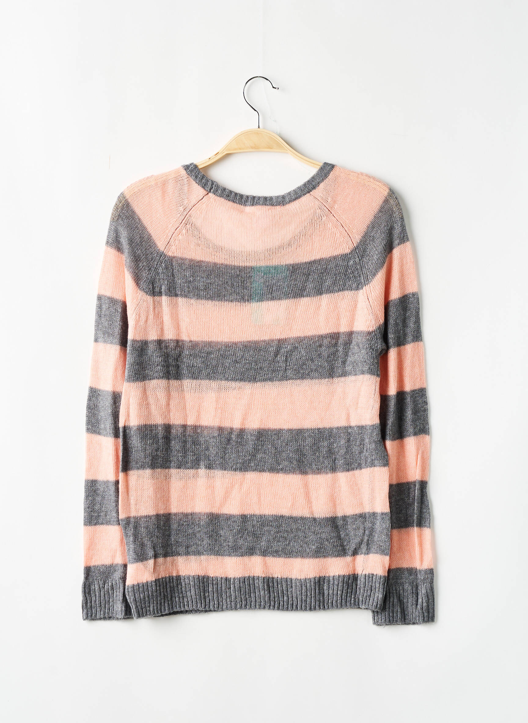 Pull manches longues manches longues rose ROXY fille