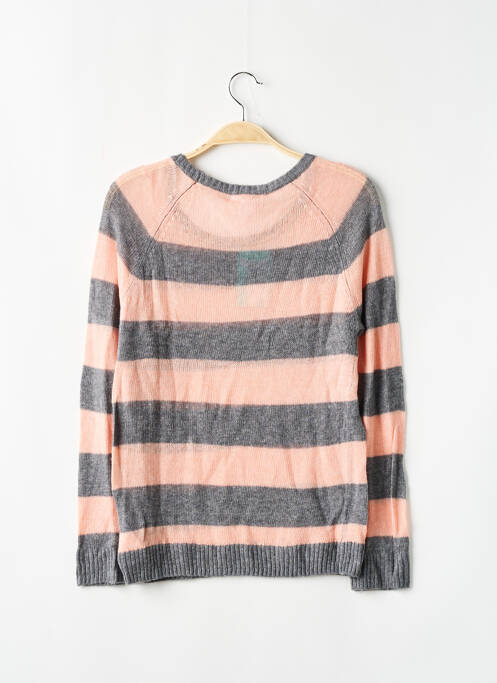 Pull resserrée sur le bas manches longues rose ROXY fille