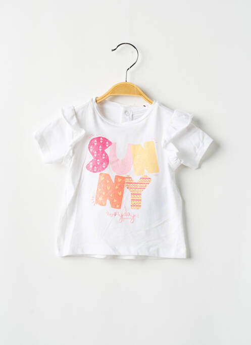 T-shirt blanc GUESS pour fille