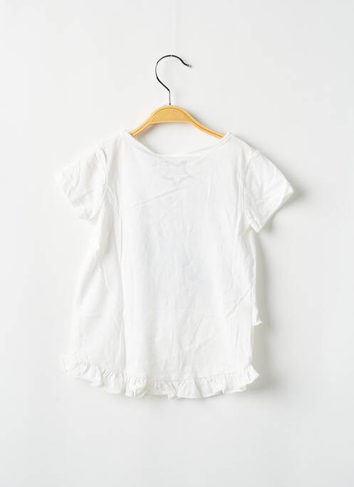T-shirt blanc GUESS pour fille