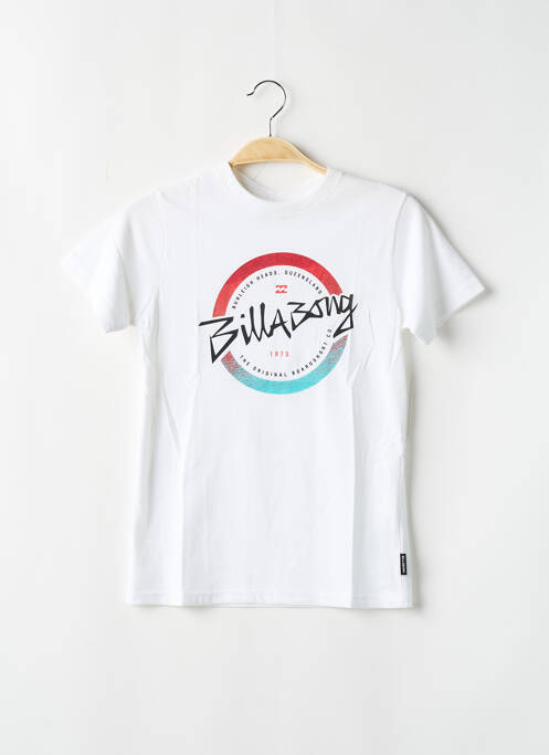 T-shirt blanc BILLABONG pour garçon