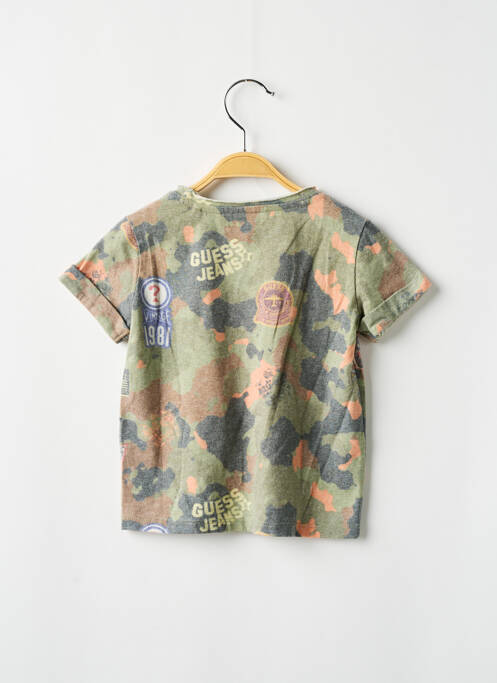 T-shirt vert GUESS pour garçon