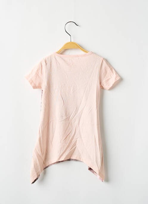 Tunique manches courtes rose GUESS pour fille