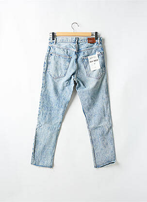 Jeans coupe slim effet usé délavé taille normale bleu QUIKSILVER homme